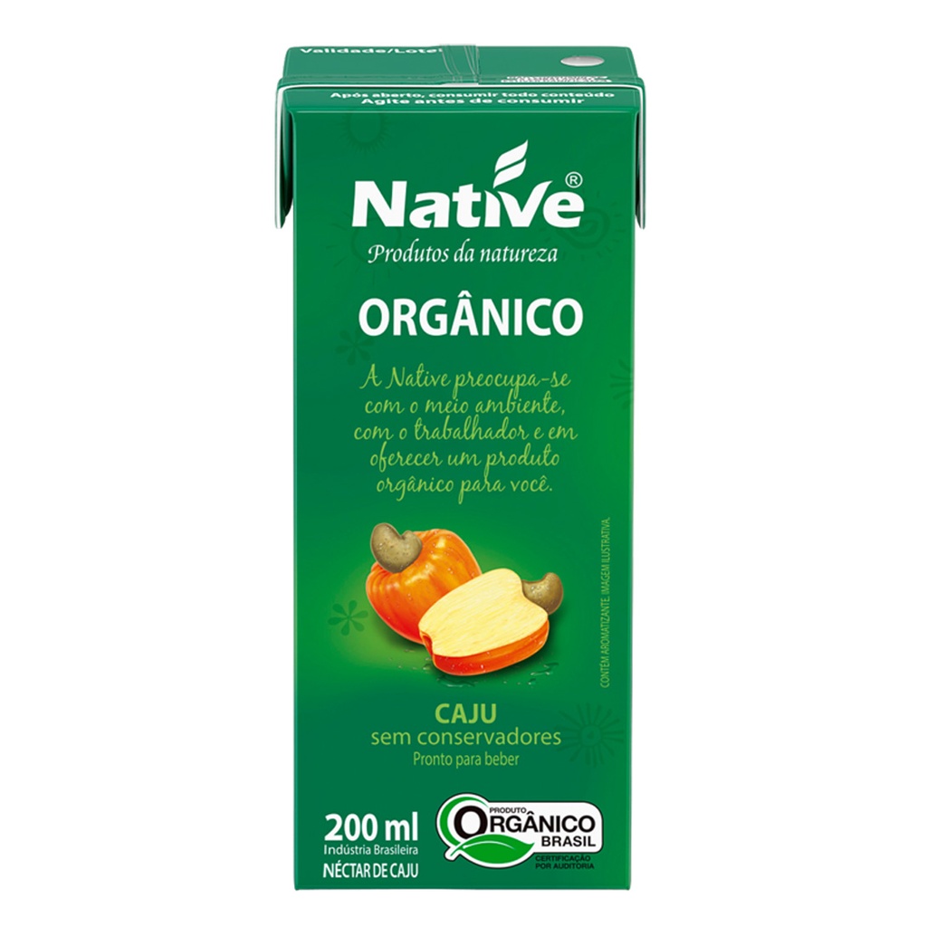 عصير فاكهة الكاجو 200مل عضوي (Native)