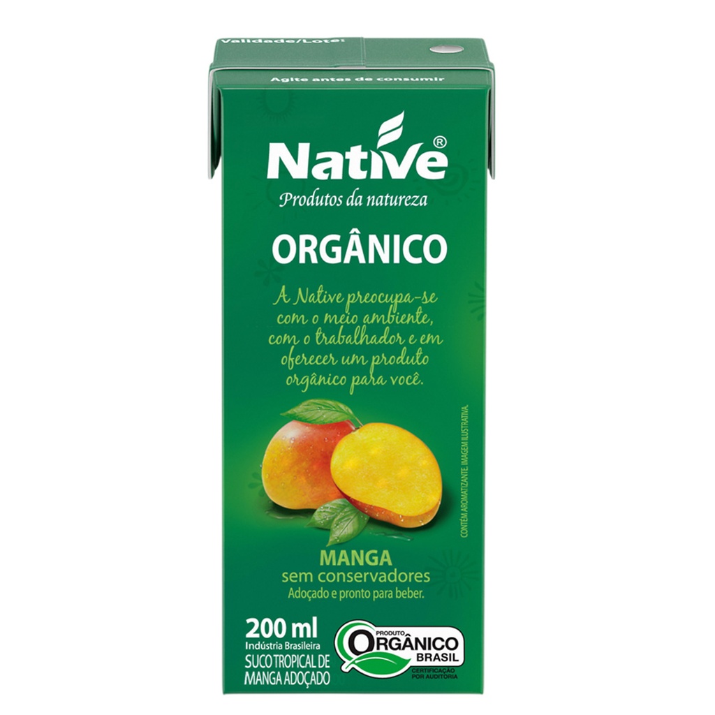 عصير مانجو 200مل عضوي - (Native)*
