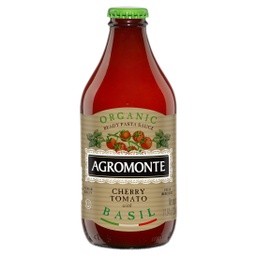 [CN0036] صلصة مكرونة بالطماطم والريحان 330جرام عضوي AGROMONTE